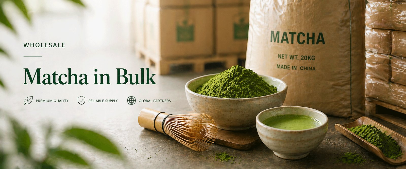 premium bulk matcha supply
