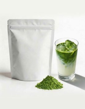 latte grade matcha powder for smooth and creamy matcha latte WUMORI
