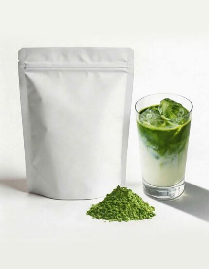 latte grade matcha powder for smooth and creamy matcha latte WUMORI